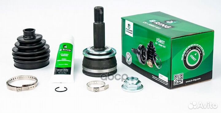 ШРУС hyundai solaris 17- наруж. boc9172 B-ring