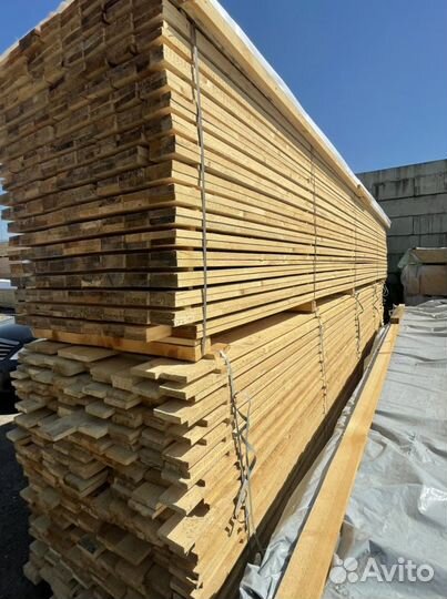 Доска обрезная 50х150х6 ту