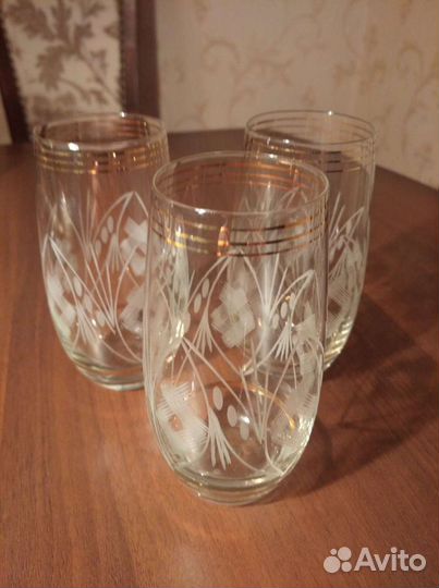 Ваза на ножке ссср. Стаканы