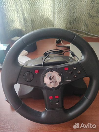 Руль logitech