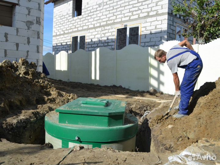 Септик эко Тополь пластиковый