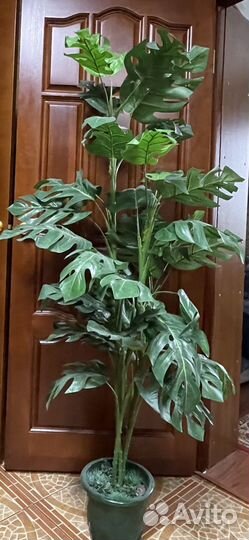 Монстера,искусственный цветок
