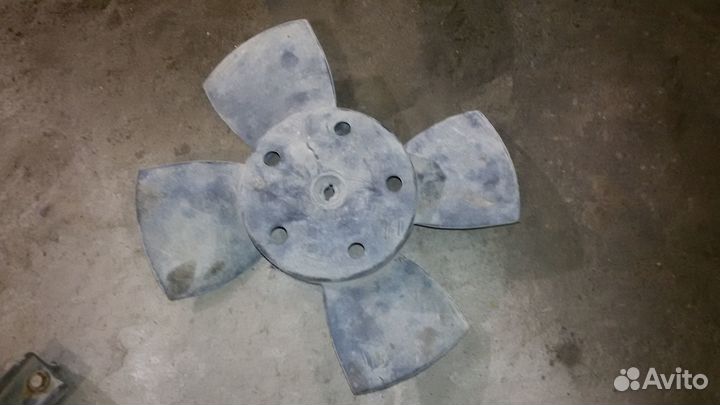 Диффузор и крыльчатка вентилятора ваз 2110