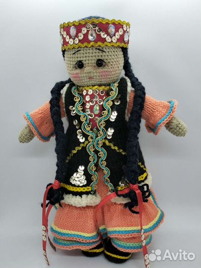 Кукла в национальном костюме. Кукла ручной работы