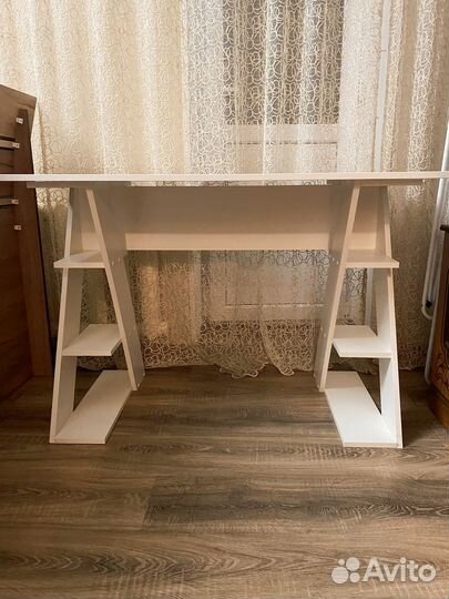 Компьютерный стол белый бу