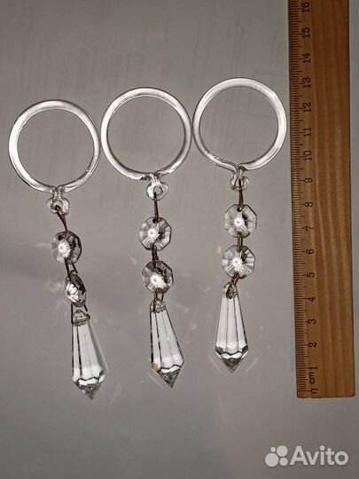 Хрустальные подвески на рожок Чехия