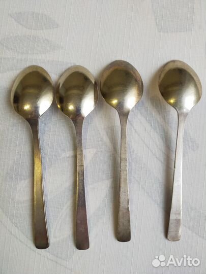 Мельхиоровые ложки чайные