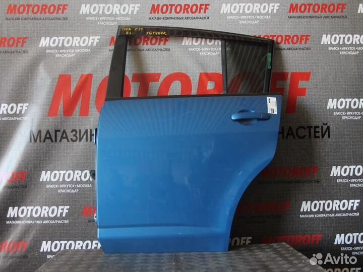 Дверь задняя левая Nissan Tiida C11 хэтч А185