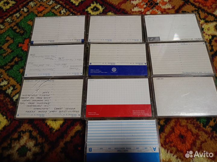 Sony аудиокассеты