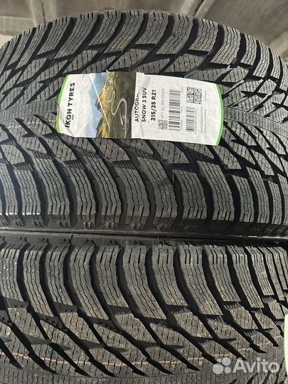 Ikon Tyres Autograph Snow 3 SUV 275/40 R21 и 315/35 R21 111T