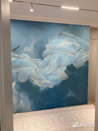 Поклейка обоев, покраска поверхностей