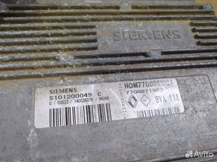 Блок управления двигателем Renault Laguna 2.0 1995