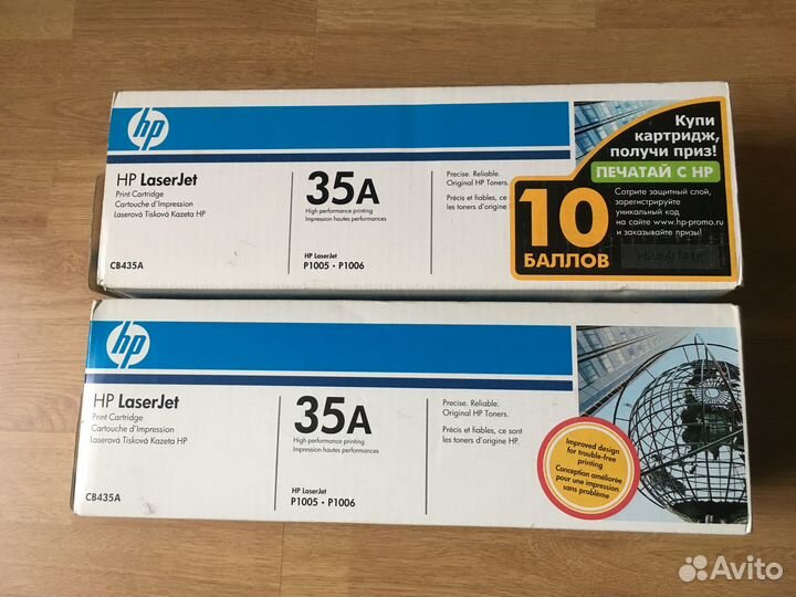 Картридж для принтера HP 35A оригинал