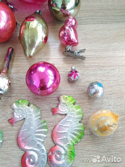 Елочные игрушки СССР