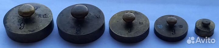 Гирьки гири для весов. СССР