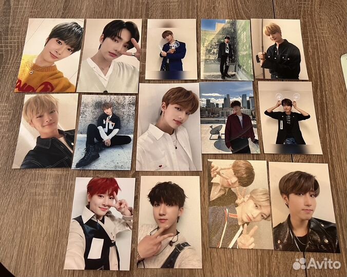 Карты stray kids хенджин