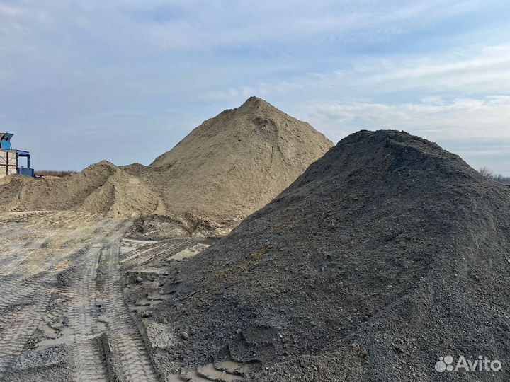 Песок, щебень, щпс, щпцс, отсев, фал, грунт