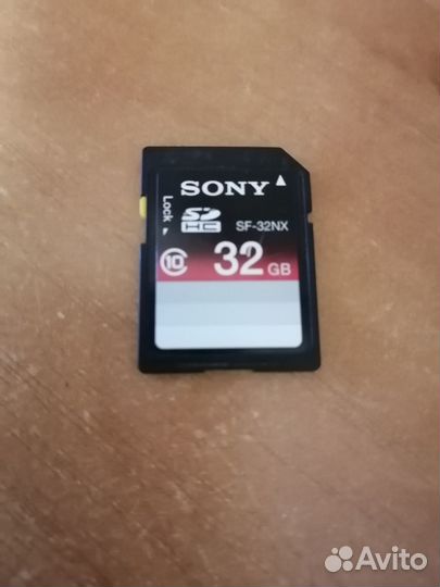 Карта памяти sony 32 GB