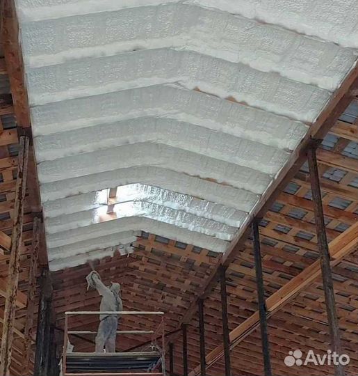 Утепление склада пенополиуретаном (ппу)