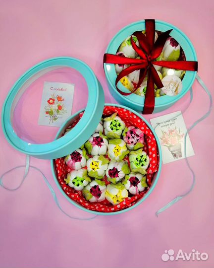 Зефирные тюльпаны