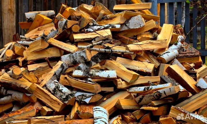 Дрова в чурках
