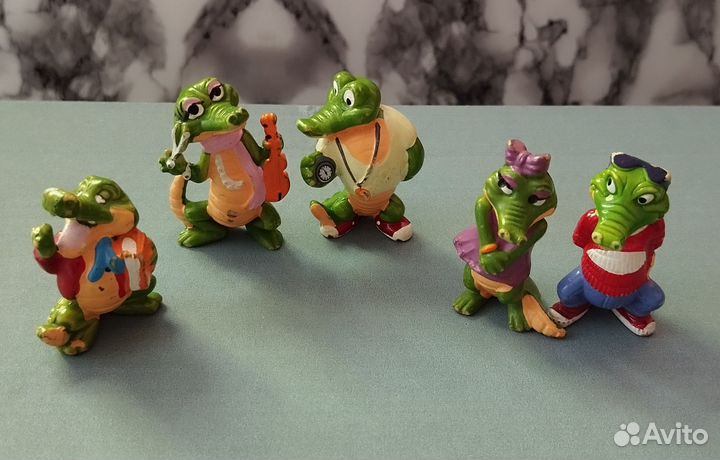 Киндер сюрприз 90х крокодилы