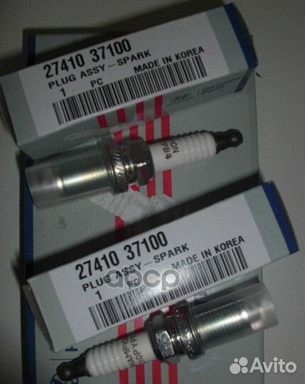 Свеча зажигания hyundai/KIA 2741037100 # 274103