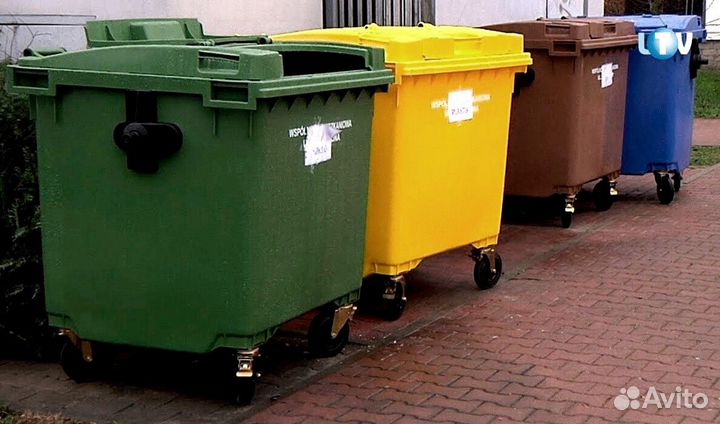 Пластиковый контейнер 1100л. Арт. 7365