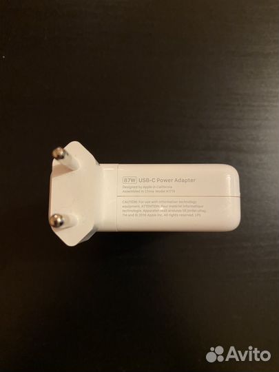 Адаптер питания Apple USB C 87W