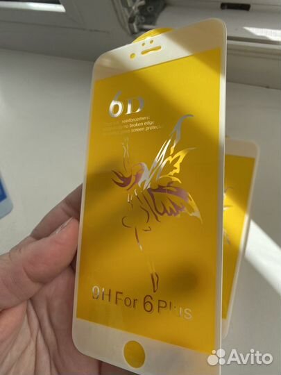 Защитное стекло 6 D iPhone 6 plus