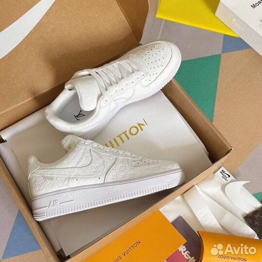 Кроссовки louis vuitton x nike AIR force 1