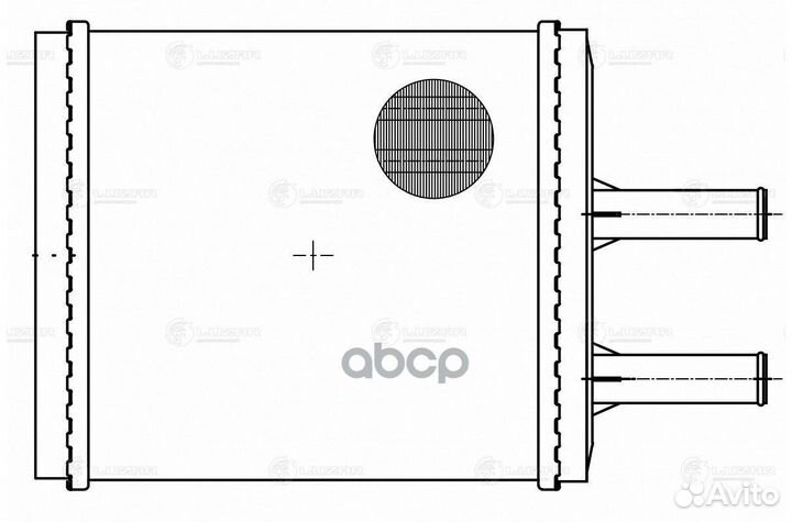 Радиатор отопителя Kia Sportage 93- Luzar LRH08
