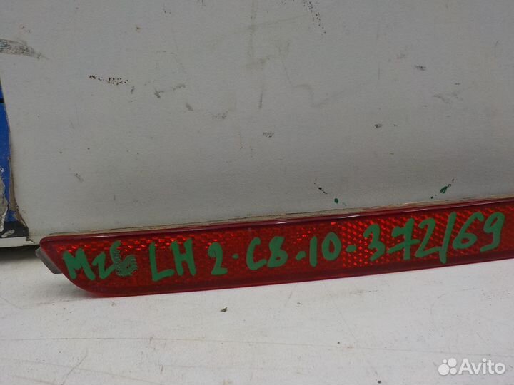 Светоотражатель задний левый Mazda 6 GH 2007