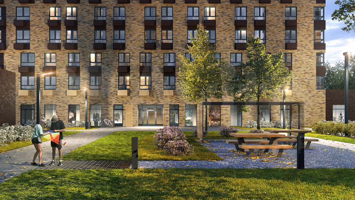 Квартира-студия, 19,9 м², 24/33 эт.