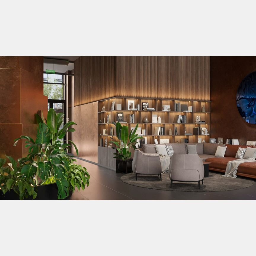 1-к. квартира, 49,3 м², 10/22 эт.