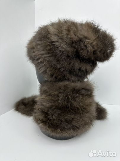 Шапка женская с шарфом