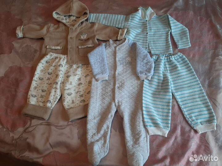 Вещи пакетом на мальчика от 6 мес и до 2х лет