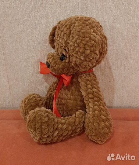 Плюшевая вязаная игрушка 