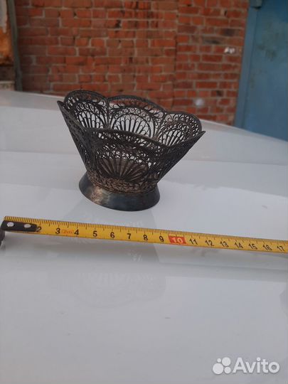 Вазочка-конфетница винтажная