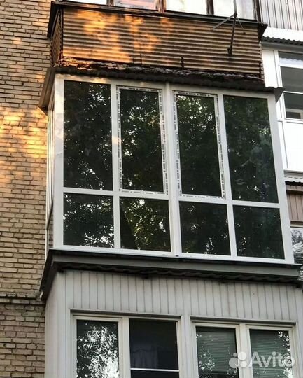 Пластиковые балконы собственное производств
