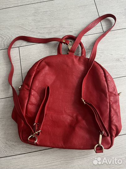 Рюкзак женский натуральная кожа италия
