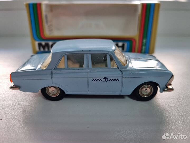 Модель Москвич 412, 1:43, Сделано в СССР
