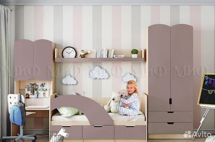 Детская кровать Юниор-3 с бесплатной доставкой