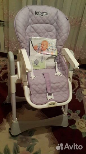 Стульчик для кормления happy baby новый ***