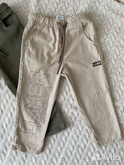 Джоггеры для мальчика 98 брюки джинсы gloria jeans