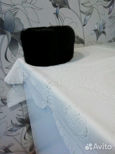 Шапка норковая новая размер 59