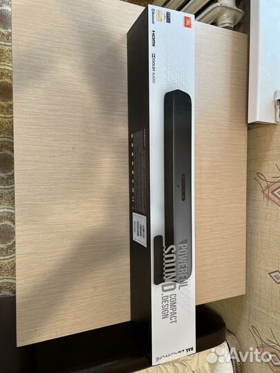 Саундбар jbl bar 2.0 all in one черный