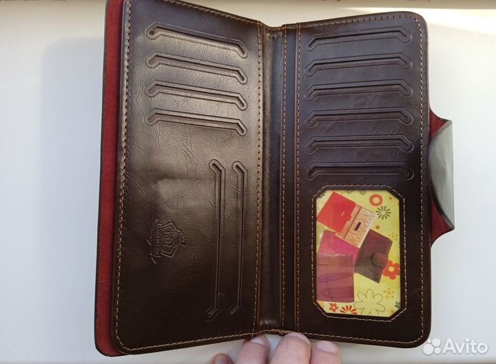 Мужское портмоне (кошелек, клатч). Новое