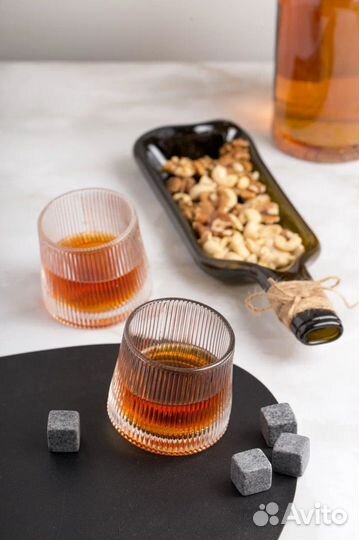 2 бокала(160мл) + тарелка+ камни