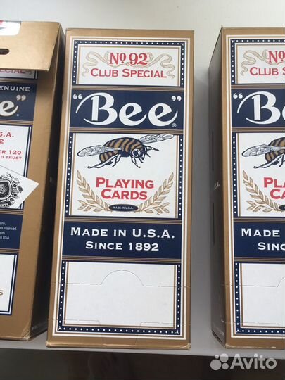Карты для покера Bee №92